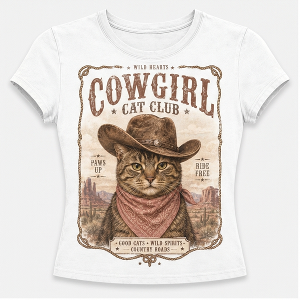Cowgirl’s Best Friend Spaniel Tee