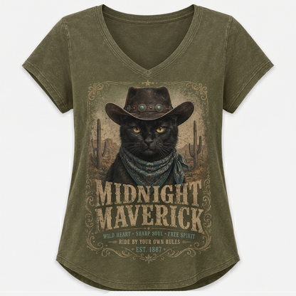 High Desert Black Cat Tee