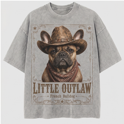 Little Outlaw French Bulldog Tee