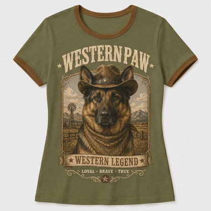 Western Legend German Shepherd Tee