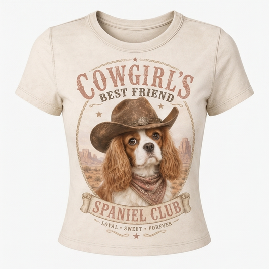 Cowgirl’s Best Friend Cavalier Tee