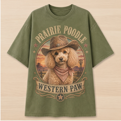 Prairie Poodle Western Tee
