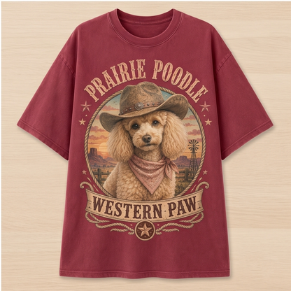 Prairie Poodle Western Tee