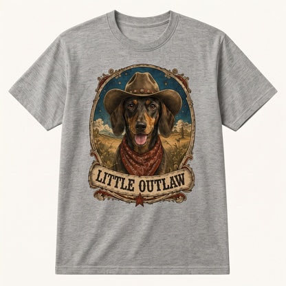Dachshund Lil' Outlaw Tee