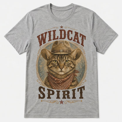 Badlands Tabby Wildcat Spirit Tee