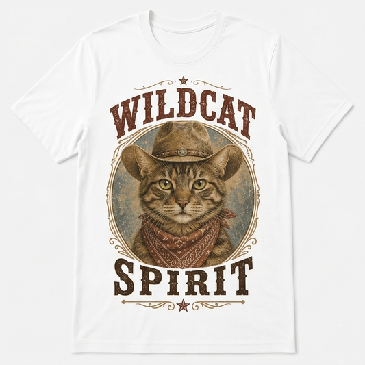 Badlands Tabby Wildcat Spirit Tee