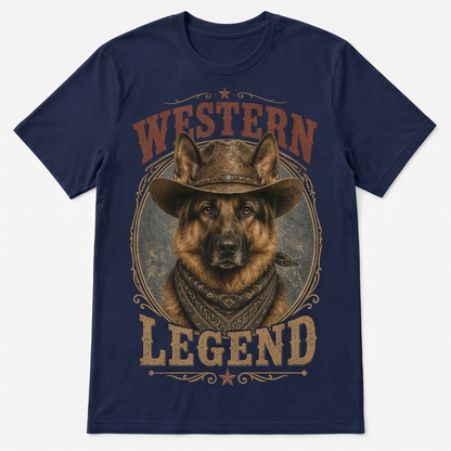 German Shepherd Sheriff Legend Tee