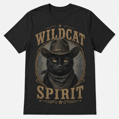 Midnight Maverick Wildcat Spirit Tee