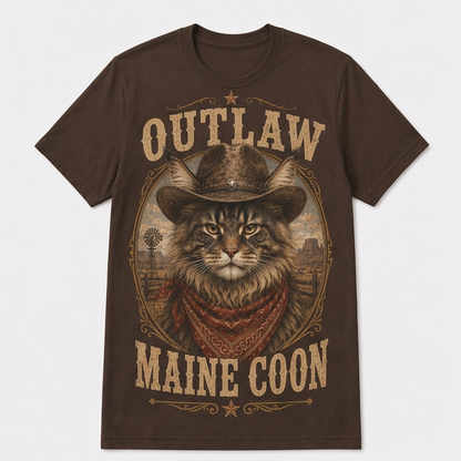 Wild Outlaw Maine Coon Tees