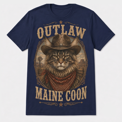 Wild Outlaw Maine Coon Tees
