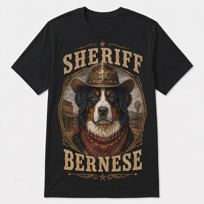 Town Sheriff Bernese Mountain Dog