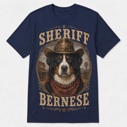 Town Sheriff Bernese Mountain Dog