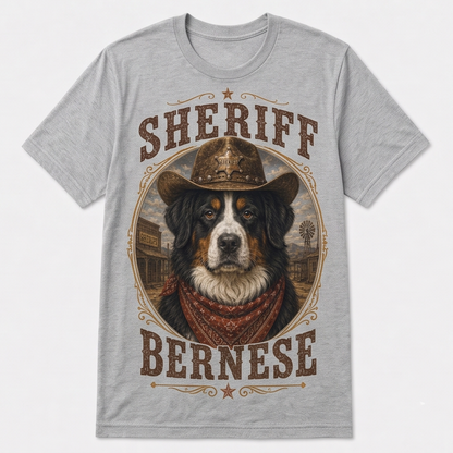 Town Sheriff Bernese Mountain Dog