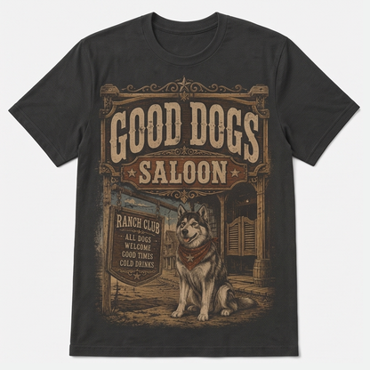 The Good Dogs Saloon Tee