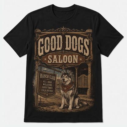 The Good Dogs Saloon Tee