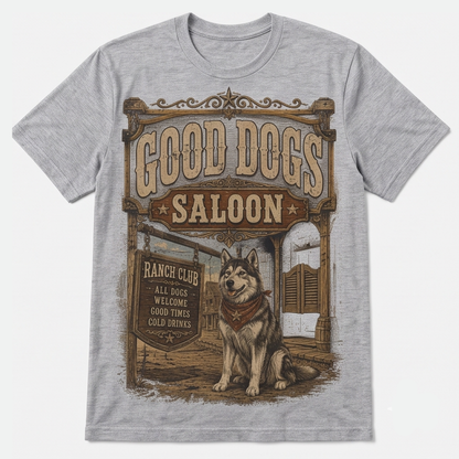 The Good Dogs Saloon Tee