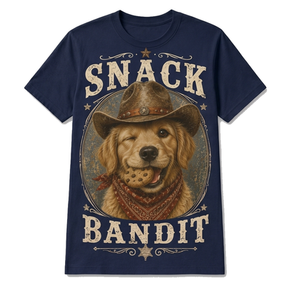 Golden Retriever Snack Bandit Tee