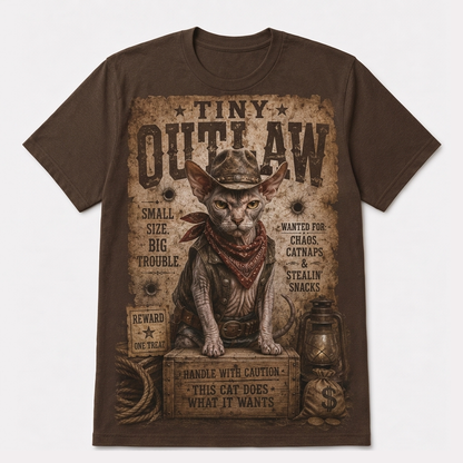 The Chaos & Catnaps Sphynx Tee