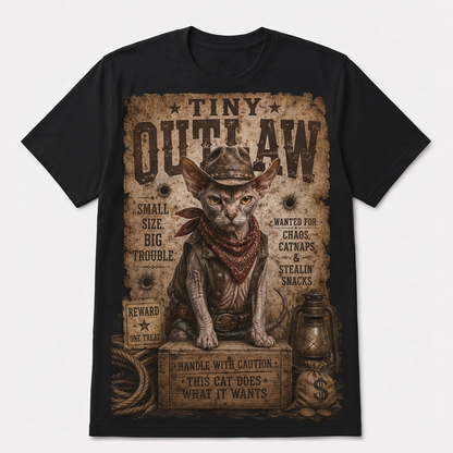 The Chaos & Catnaps Sphynx Tee