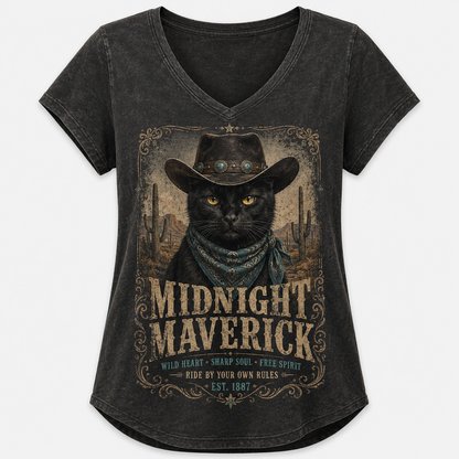 High Desert Black Cat Tee