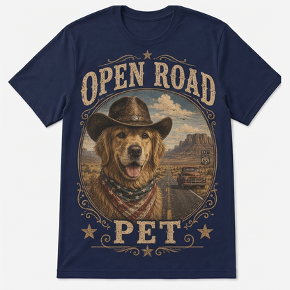 Sunset Ranch Dog Western Pet Tee