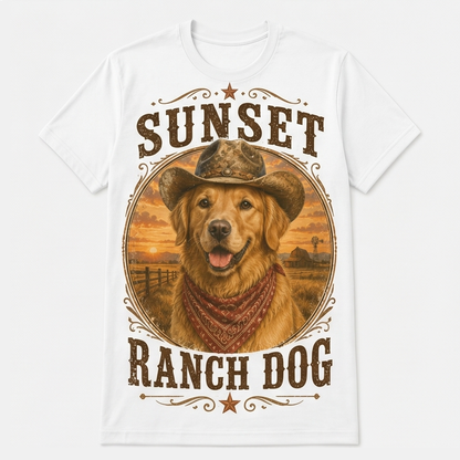 Desert Best Friend Western Dog Tee