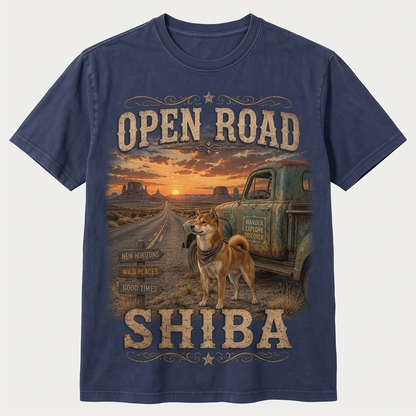 Open Road Shiba Tee